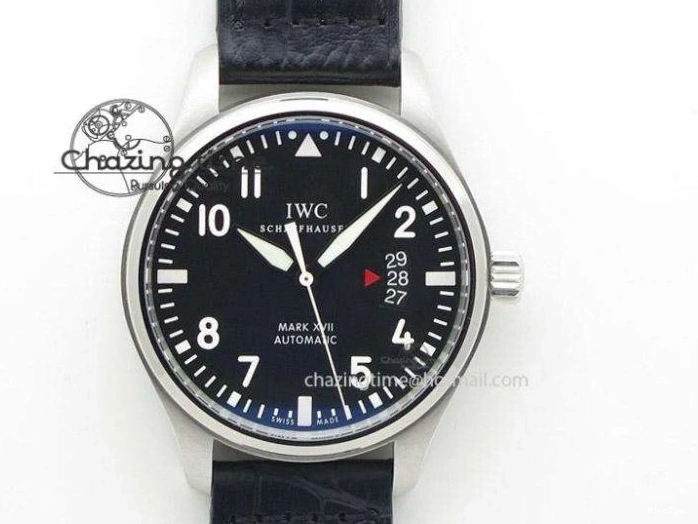 MIROTIME 0108 Portugieser Chrono  42 IW390406 RG ZF 1:1 Best Edition Blue Dial on Brown Leather Strap A Durable 7129